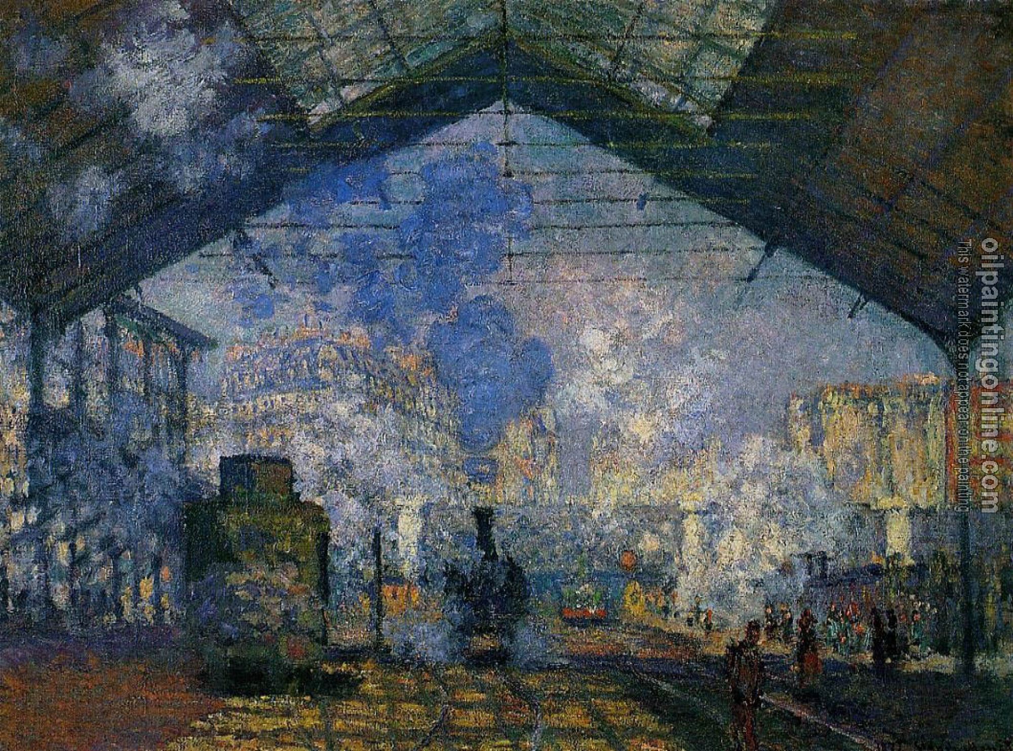 Monet, Claude Oscar - The Saint-Lazare Station